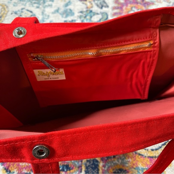 Vintage 70s Deadstock Ralfeaux Pride Peace Tote Bag - Picture 5 of 8